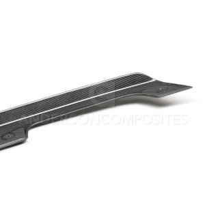 Ford Mustang Gurney Flap - Anderson Composites - 3K, 2X2 Twill Weave Carbon Fiber - Carbon Fiber - `20-`21